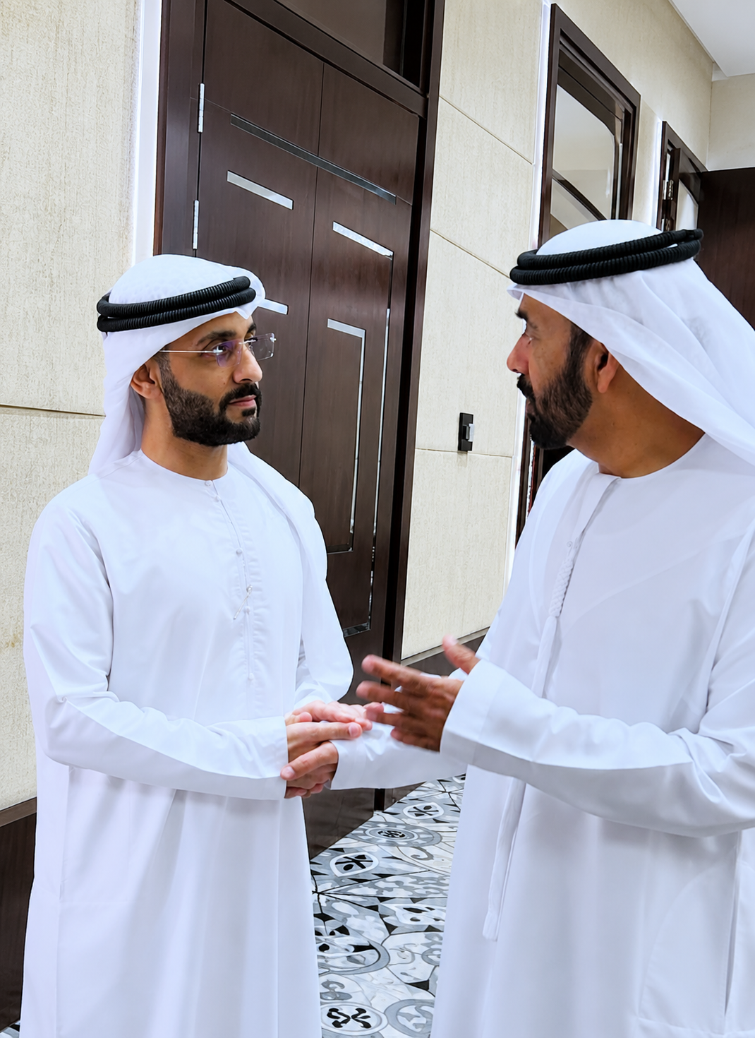 برفقة الشيخ الدكتور سالم بن ركاض العامري