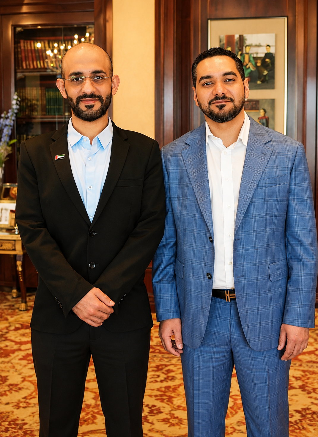برفقة الشيخ سعود المعلا