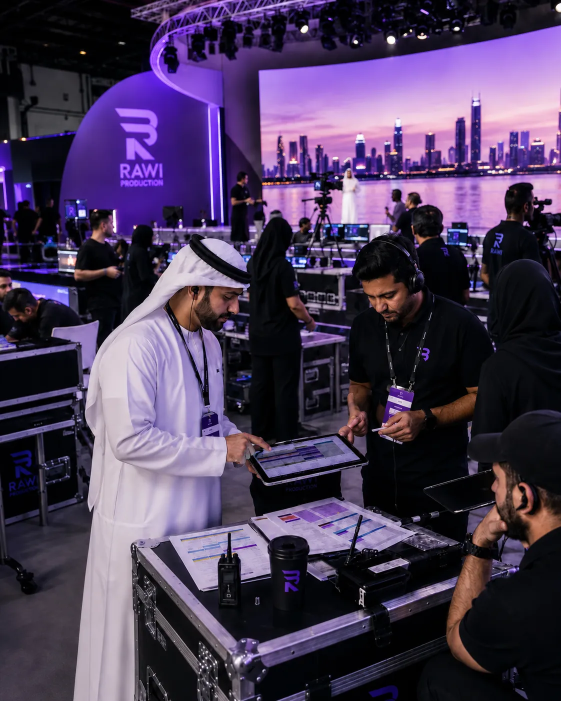 Large-scale marketing project management at Rawi Production