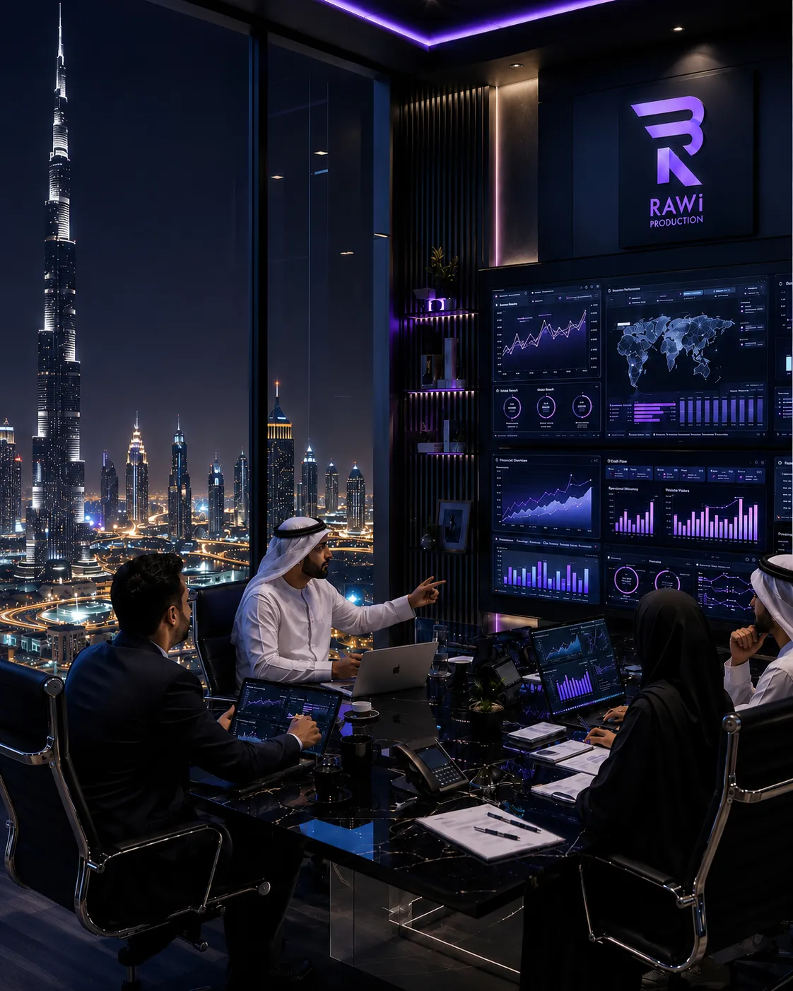 Paid campaign analytics and marketing results at Rawi Production